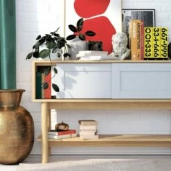 Room & Joy Wallie Wood Console Living Room Furniture Light Ash/Soft Gray - Room & Joy 15 Room & Joy Wallie Wood Console Living Room Furniture Light Ash/Soft Gray - Room & Joy -Console Tables Sales unnamed file 3825