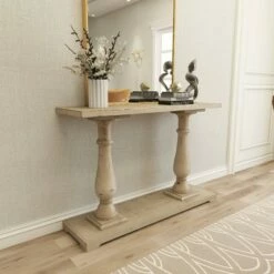 Olivia & May Antique Wood Console Table White - Olivia & May -Console Tables Sales unnamed file 3844
