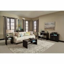 Storage Furniture Console Table - Black Walnut-ClosetMaid -Console Tables Sales unnamed file 3862