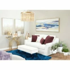 Metal and Mirror Art Deco Console Table Gold - Olivia & May -Console Tables Sales unnamed file 3873