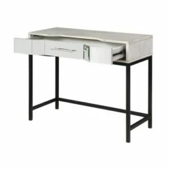 Gabby Chic 1 Drawer Console Table White - Treasure Trove Accents -Console Tables Sales unnamed file 3890