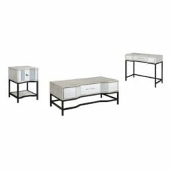 Gabby Chic 1 Drawer Console Table White - Treasure Trove Accents -Console Tables Sales unnamed file 3893
