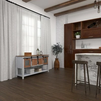 Olivia & May Farmhouse Storage Console Table Brown - Olivia & May 18 Olivia & May Farmhouse Storage Console Table Brown - Olivia & May - Image 16