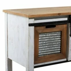 Olivia & May Farmhouse Storage Console Table Brown - Olivia & May 56 Olivia & May Farmhouse Storage Console Table Brown - Olivia & May -Console Tables Sales unnamed file 3926