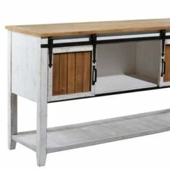 Olivia & May Farmhouse Storage Console Table Brown - Olivia & May 58 Olivia & May Farmhouse Storage Console Table Brown - Olivia & May -Console Tables Sales unnamed file 3928