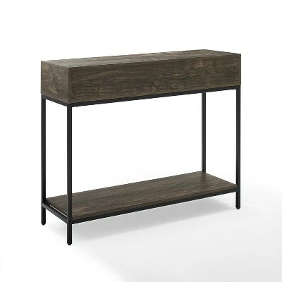 Jacobsen Console Table Brown/Charcoal - Crosley 5 Jacobsen Console Table Brown/Charcoal - Crosley - Image 3