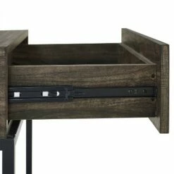 Jacobsen Console Table Brown/Charcoal - Crosley 17 Jacobsen Console Table Brown/Charcoal - Crosley -Console Tables Sales unnamed file 3957