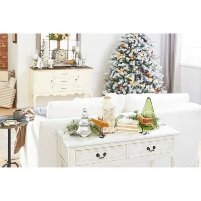 Wood Traditional 2 Drawer Console Table Antique Ivory - Olivia & May 13 Wood Traditional 2 Drawer Console Table Antique Ivory - Olivia & May - Image 11