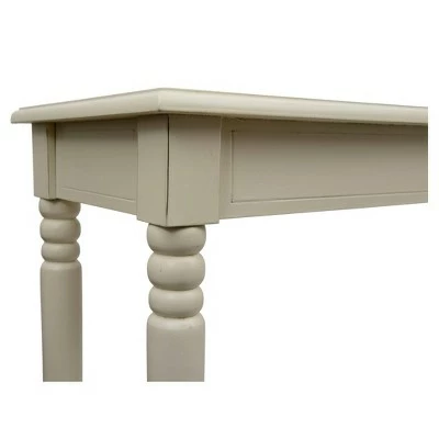 Decor Therapy Simplify Large Console Table Antique White - Décor Therapy 4 Decor Therapy Simplify Large Console Table Antique White - Décor Therapy - Image 2