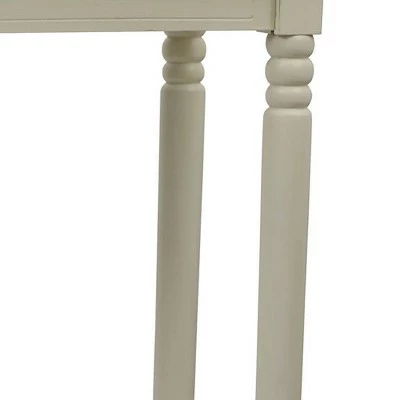 Decor Therapy Simplify Large Console Table Antique White - Décor Therapy 6 Decor Therapy Simplify Large Console Table Antique White - Décor Therapy - Image 4