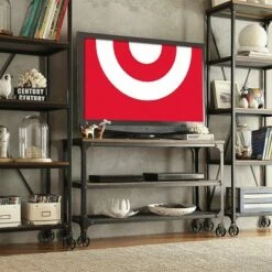 Merida Mixed Media Console Table Black - Inspire Q -Console Tables Sales unnamed file 4003