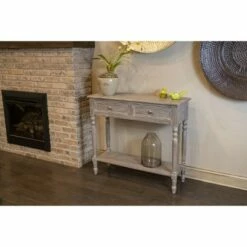 Decor Therapy Simplify Two Drawer Console Table Natural - Décor Therapy 10 Decor Therapy Simplify Two Drawer Console Table Natural - Décor Therapy -Console Tables Sales unnamed file 4036