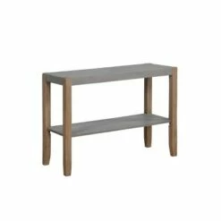 40" Davenport Faux Concrete and Wood Console Table Light Amber - Alaterre Furniture 9 40" Davenport Faux Concrete and Wood Console Table Light Amber - Alaterre Furniture -Console Tables Sales unnamed file 4054