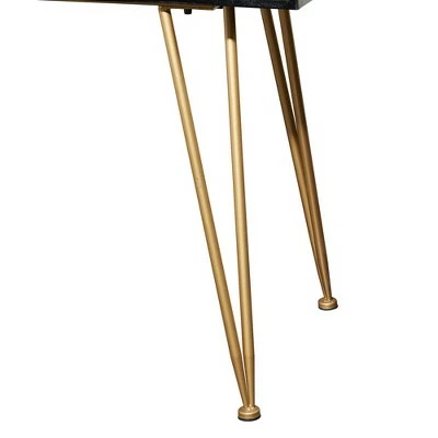 Olivia & May Modern 3 Drawer Console Table Black - Olivia & May 17 Olivia & May Modern 3 Drawer Console Table Black - Olivia & May - Image 15