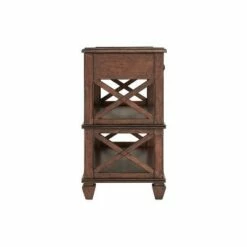 36" Bridgton Wood Sofa/TV Console with Drawer Cherry - Alaterre Furniture -Console Tables Sales unnamed file 4090