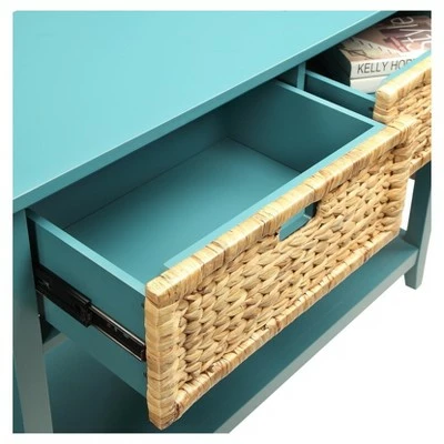 Console Table Teal - Acme Furniture 6 Console Table Teal - Acme Furniture - Image 4