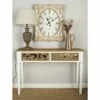 Olivia & May Rustic Console Table White - Olivia & May -Console Tables Sales unnamed file 4103