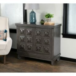 Epinay Carved Cabinet Gray - Powell Company 18 Epinay Carved Cabinet Gray - Powell Company -Console Tables Sales unnamed file 4154