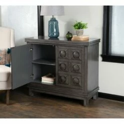 Epinay Carved Cabinet Gray - Powell Company 19 Epinay Carved Cabinet Gray - Powell Company -Console Tables Sales unnamed file 4155