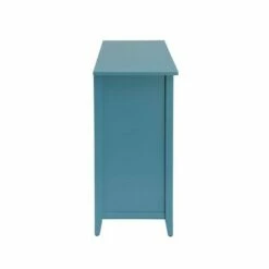 Flavius Console Table with 6 Drawers Blue - Benzara -Console Tables Sales unnamed file 4163