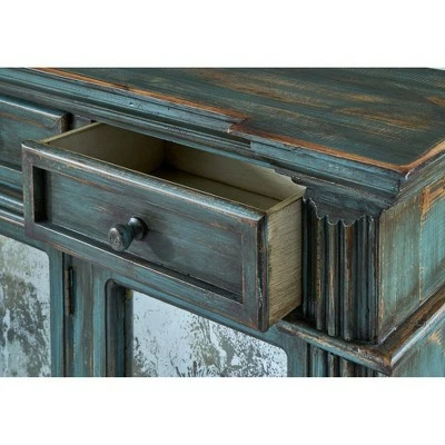 Paisley Console Aqua - Picket House Furnishings 6 Paisley Console Aqua - Picket House Furnishings - Image 4