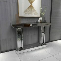 Olivia & May Glam Wood Console Table Silver - Olivia & May 19 Olivia & May Glam Wood Console Table Silver - Olivia & May -Console Tables Sales unnamed file 4247