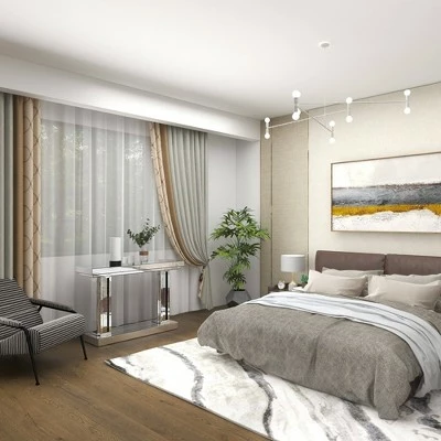 Olivia & May Glam Wood Console Table Silver - Olivia & May 10 Olivia & May Glam Wood Console Table Silver - Olivia & May - Image 8