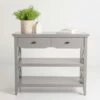 Lane 2 Drawer Console Table - East at Main White -Console Tables Sales unnamed file 4273