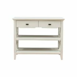 Lane 2 Drawer Console Table - East at Main White -Console Tables Sales unnamed file 4282