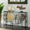 Modern Metal Console Table with Gold/Silver - Venus Williams Collection -Console Tables Sales unnamed file 4283