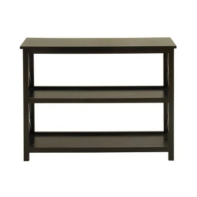Wood 2 Shelf Console Table Green - Olivia & May 5 Wood 2 Shelf Console Table Green - Olivia & May - Image 3