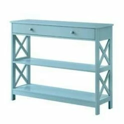Oxford 1 Drawer Console Table - Breighton Home Cobalt Blue -Console Tables Sales unnamed file 431