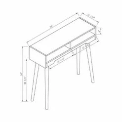 Carex Console Table White Oak - miBasics 11 Carex Console Table White Oak - miBasics -Console Tables Sales unnamed file 4320