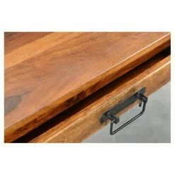 Solid Sheesham Wood 60" Console Table with Metal Legs - Timbergirl 12 Solid Sheesham Wood 60" Console Table with Metal Legs - Timbergirl -Console Tables Sales unnamed file 4357