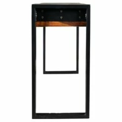 Solid Sheesham Wood 60" Console Table with Metal Legs - Timbergirl 13 Solid Sheesham Wood 60" Console Table with Metal Legs - Timbergirl -Console Tables Sales unnamed file 4358