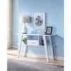 Ossy 4 Shelf Console Table with 1 Drawer White - miBasics 2 Ossy 4 Shelf Console Table with 1 Drawer White - miBasics -Console Tables Sales unnamed file 4380