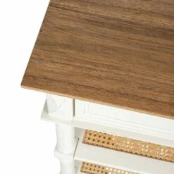 Bristol Console Table White/Natural - East at Main -Console Tables Sales unnamed file 4418