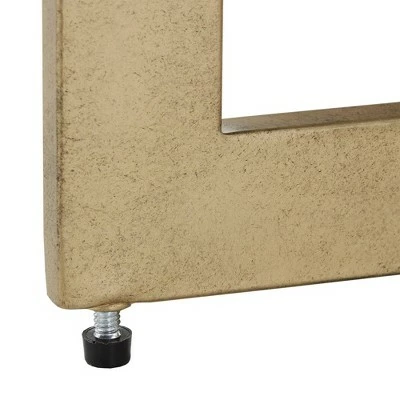 Karianne Metal Base Sofa Table Black/Gold - Inspire Q 7 Karianne Metal Base Sofa Table Black/Gold - Inspire Q - Image 5