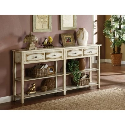 Ada 4 Drawer Console Table - Treasure Trove Accents 3 Ada 4 Drawer Console Table - Treasure Trove Accents