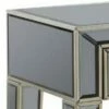 Mirrored Console Table with 2 Drawers and Acrylic Knobs Gray - Benzara 1 Mirrored Console Table with 2 Drawers and Acrylic Knobs Gray - Benzara -Console Tables Sales unnamed file 4479