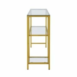 Carolina Chair & Table Rayna Console Table with Shelves Gold - Carolina Chair & Table -Console Tables Sales unnamed file 4511