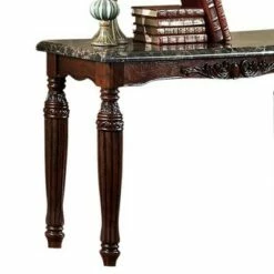 Traditional Style Sofa Table Espresso - Benzara
