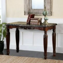 Traditional Style Sofa Table Espresso - Benzara 9 Traditional Style Sofa Table Espresso - Benzara -Console Tables Sales unnamed file 4520