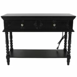 Decor Therapy Mona Two Drawer Console Table - Décor Therapy Brown -Console Tables Sales unnamed file 4657