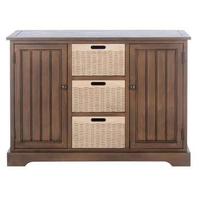 Landers 2 Drawers and 3 Baskets Console Table - Safavieh Sand 16 Landers 2 Drawers and 3 Baskets Console Table - Safavieh Sand - Image 14