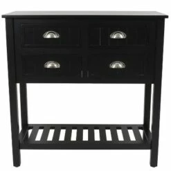 Decor Therapy Bailey Bead Board 4 Drawer Console Table - Décor Therapy Red -Console Tables Sales unnamed file 4686