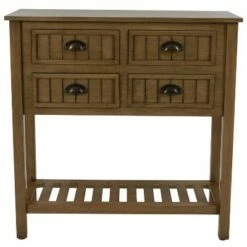 Decor Therapy Bailey Bead Board 4 Drawer Console Table - Décor Therapy Red -Console Tables Sales unnamed file 4688