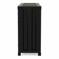 Murka 2 Open Shelf Console Table - miBasics Gunmetal Powder Coating -Console Tables Sales unnamed file 4768