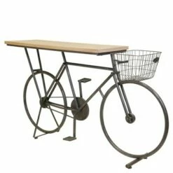 Bicycle Console Table - Sagebrook Home Red
