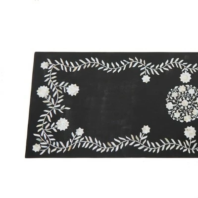 Olivia & May Eclectic Wood Console Table Gold - Olivia & May 9 Olivia & May Eclectic Wood Console Table Gold - Olivia & May - Image 7